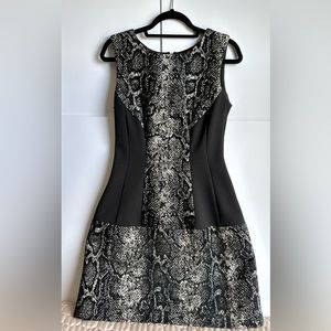 Beautiful Black and White Dress Size 4